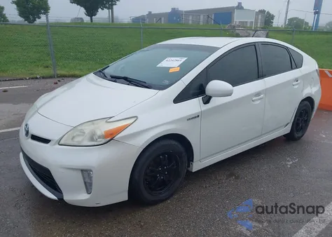 2012 Toyota Prius Two from USA, damaged, VIN JTDKN3DUXC1506992